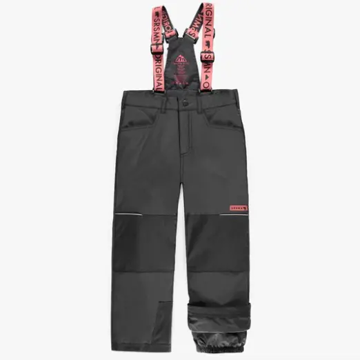 Two-Piece Snowsuit Dark Pink and Black With A Print, Child
