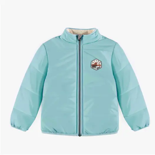 Snowsuit 3 In 1 Copper-Brown And Teal, Child
