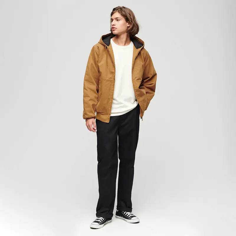 Casual Surplus Hooded Bomber Jacket