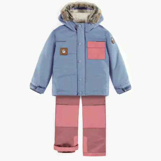 Snowsuit 3 In 1 Blue And Pink, Child