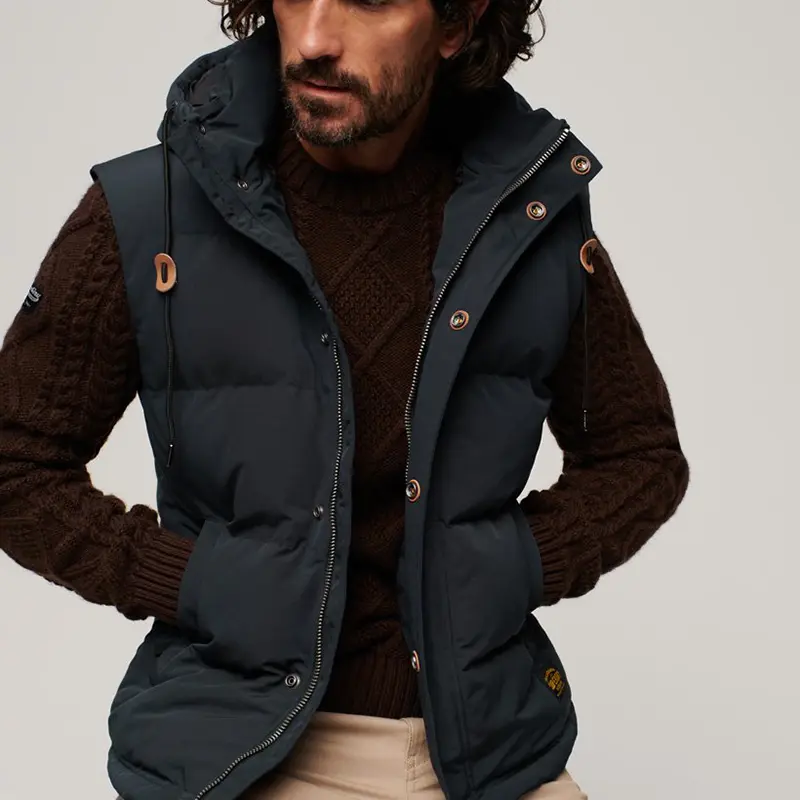 Hooded Everest Puffer Gilet
