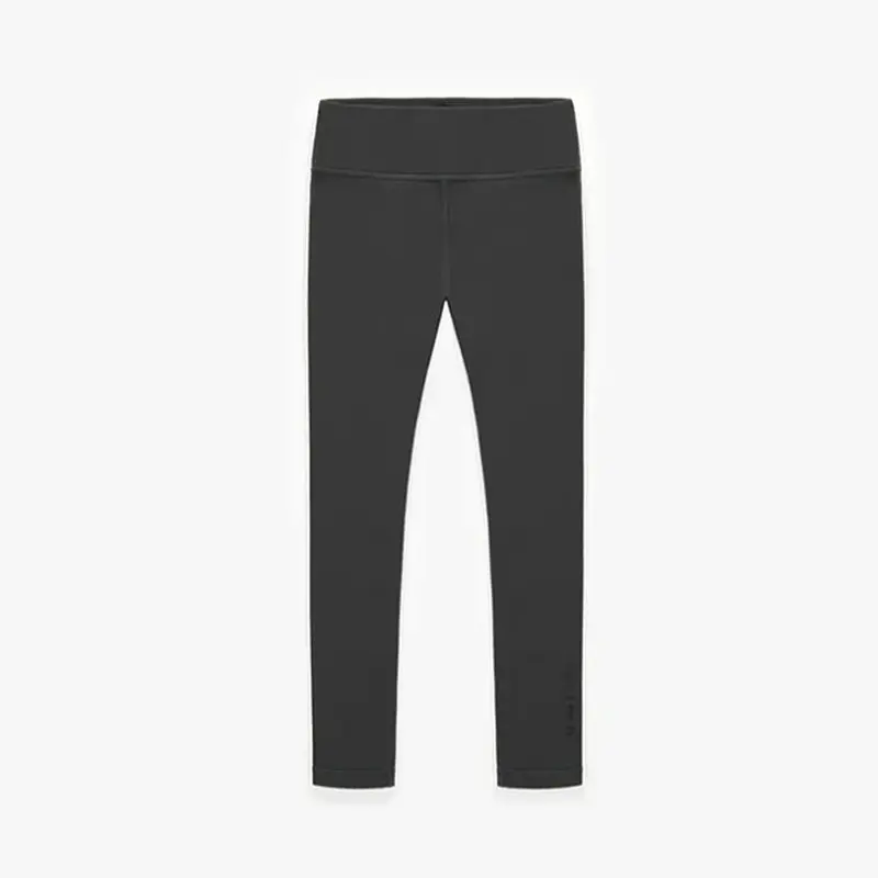 Black Sports Legging Slim Fit In Stre...