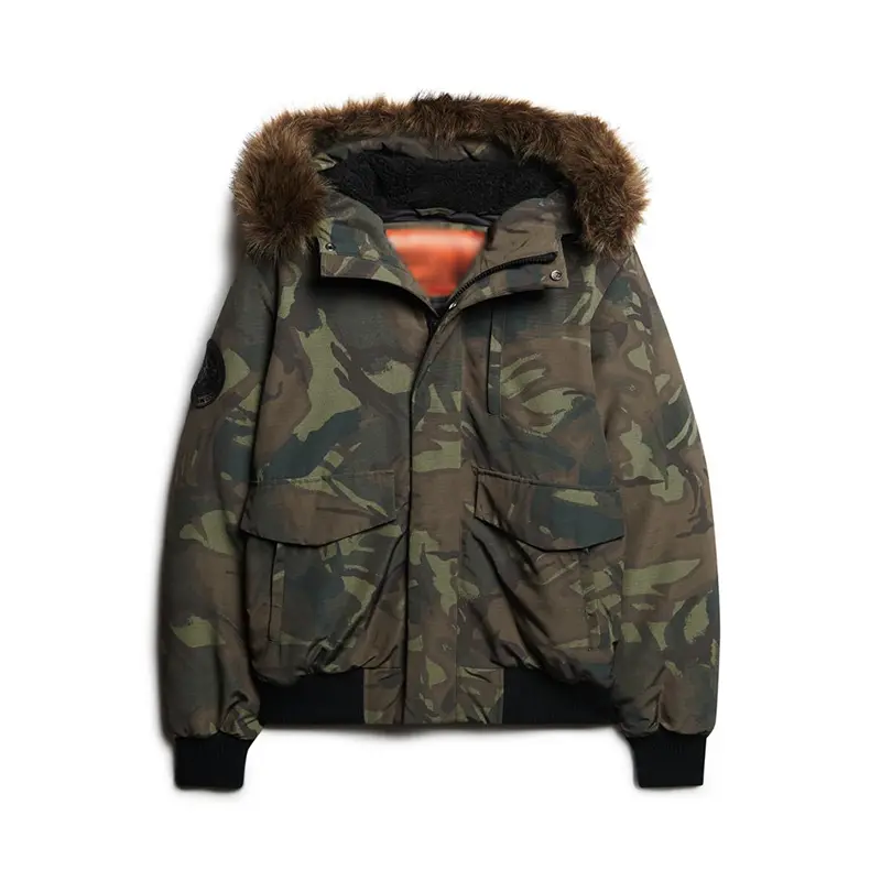 Hooded Everest Puffer Bomber Jacket