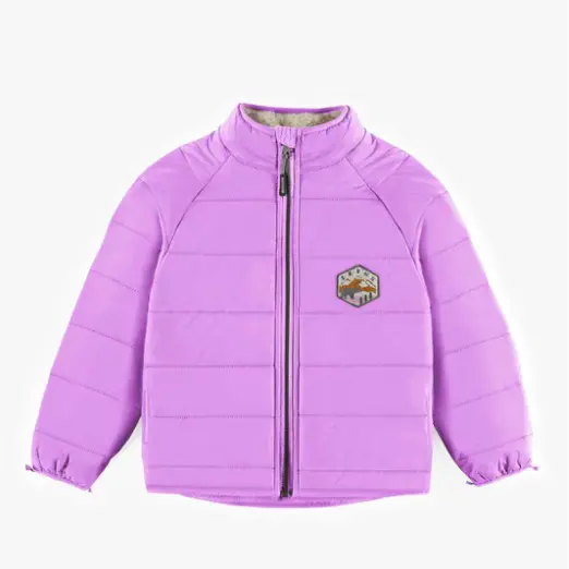 Snowsuit 3 In 1 Copper-Brown and Purple, Child