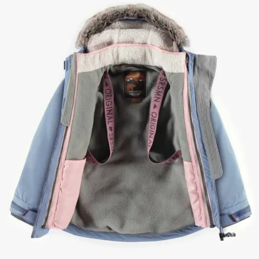 Snowsuit 3 In 1 Blue And Pink, Child