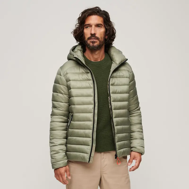 Hooded Fuji Sport Padded Jacket