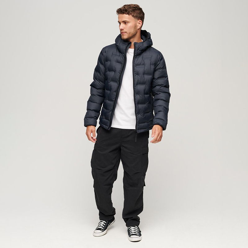 Minimalism Short Quilted Puffer Jacket