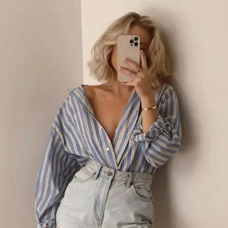 Shirt + shorts, the real king fried combination in summer!