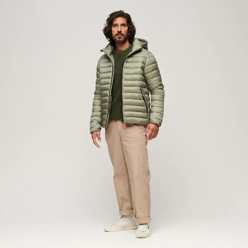 Hooded Fuji Sport Padded Jacket