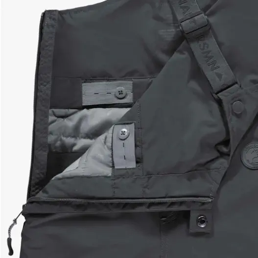 Black Snow Overalls In Nylon, Child