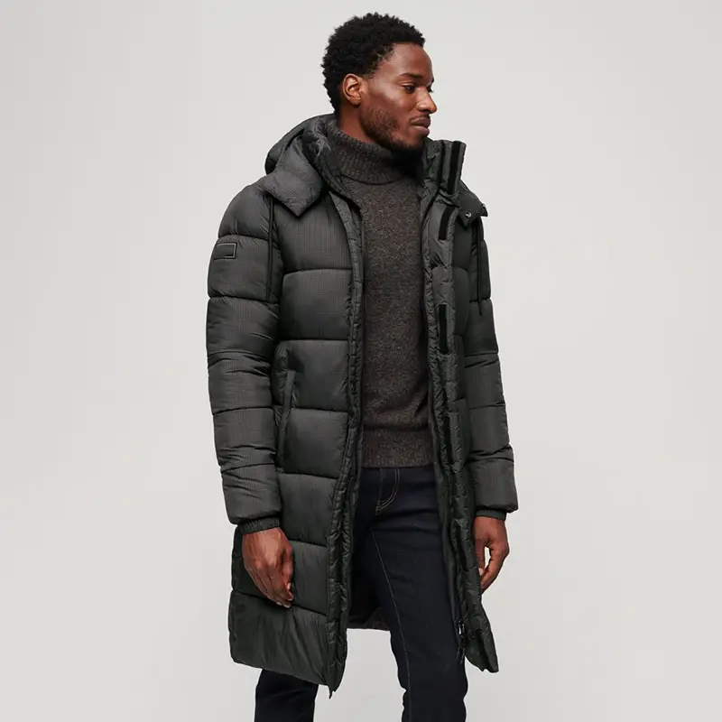 Ripstop Longline Puffer Jacket