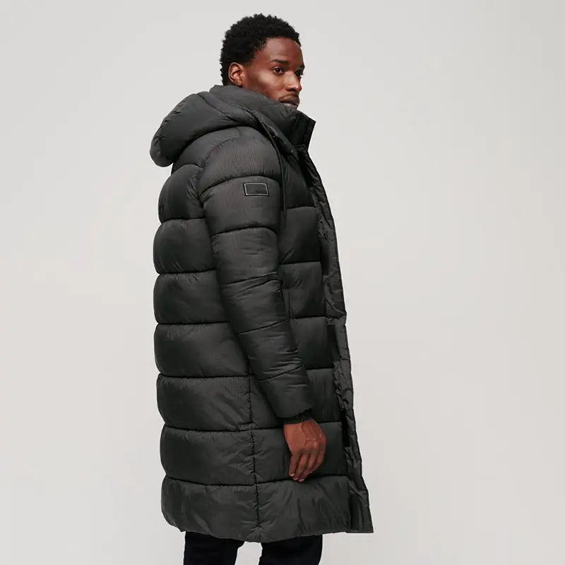 Ripstop Longline Puffer Jacket