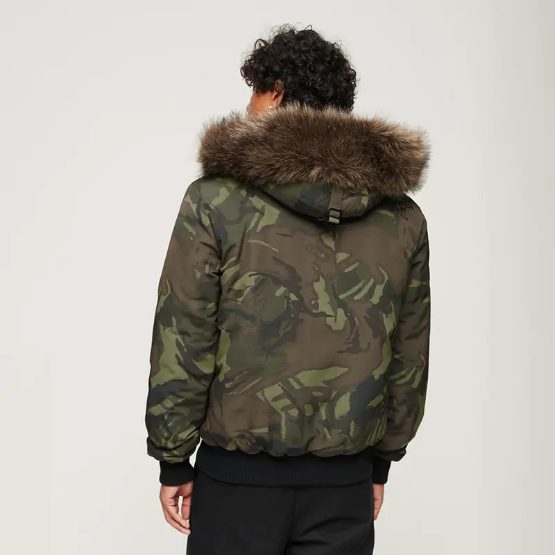 Hooded Everest Puffer Bomber Jacket