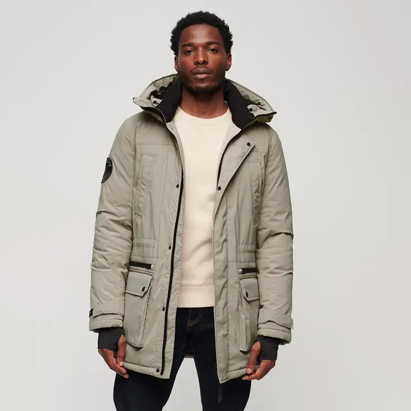 Sport Style City Padded Parka Jacket