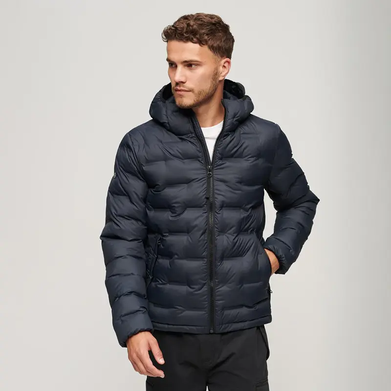 Minimalism Short Quilted Puffer Jacket