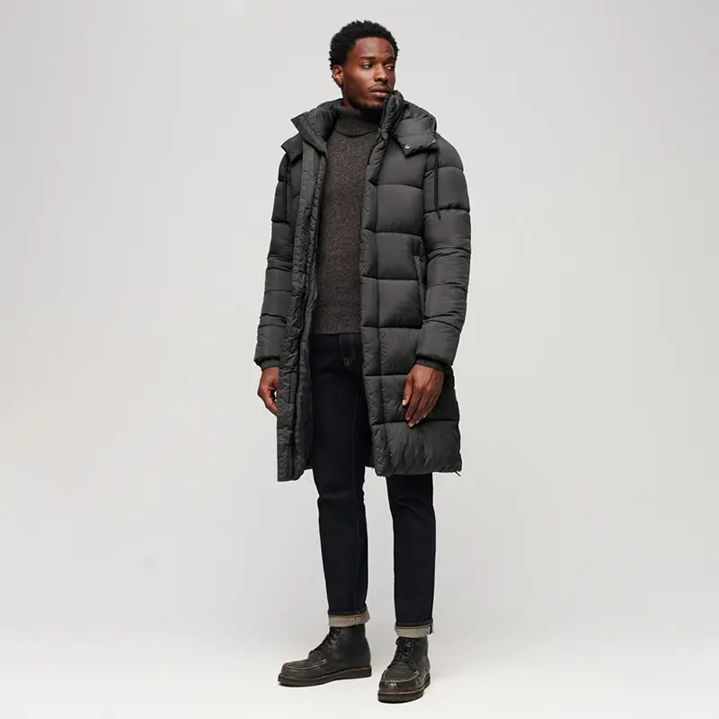 Ripstop Longline Puffer Jacket